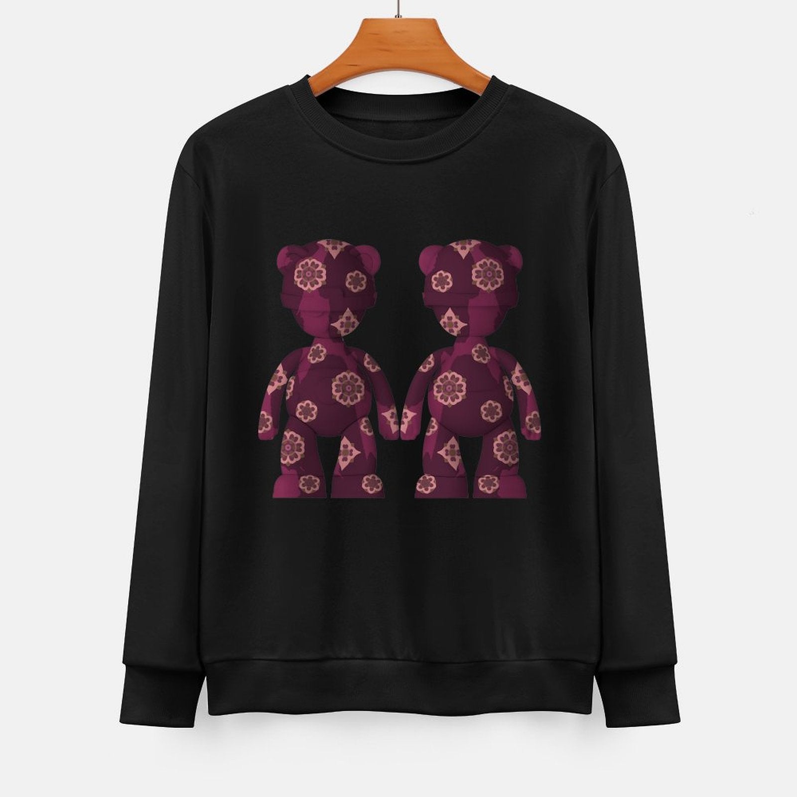 Long Sleeve With Front PatternFade-Proof Heat-Transfer